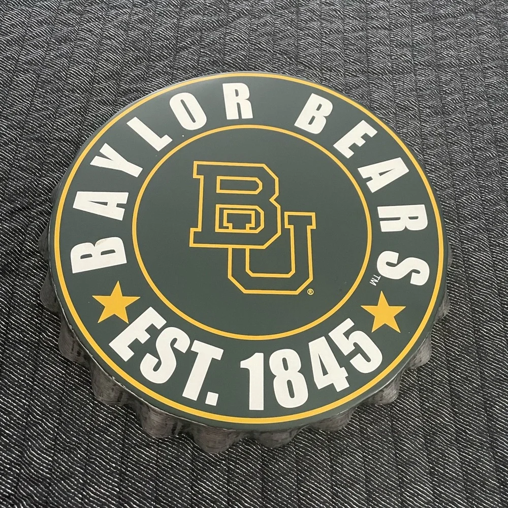 Baylor Bears Bottle Cap Wall Decor